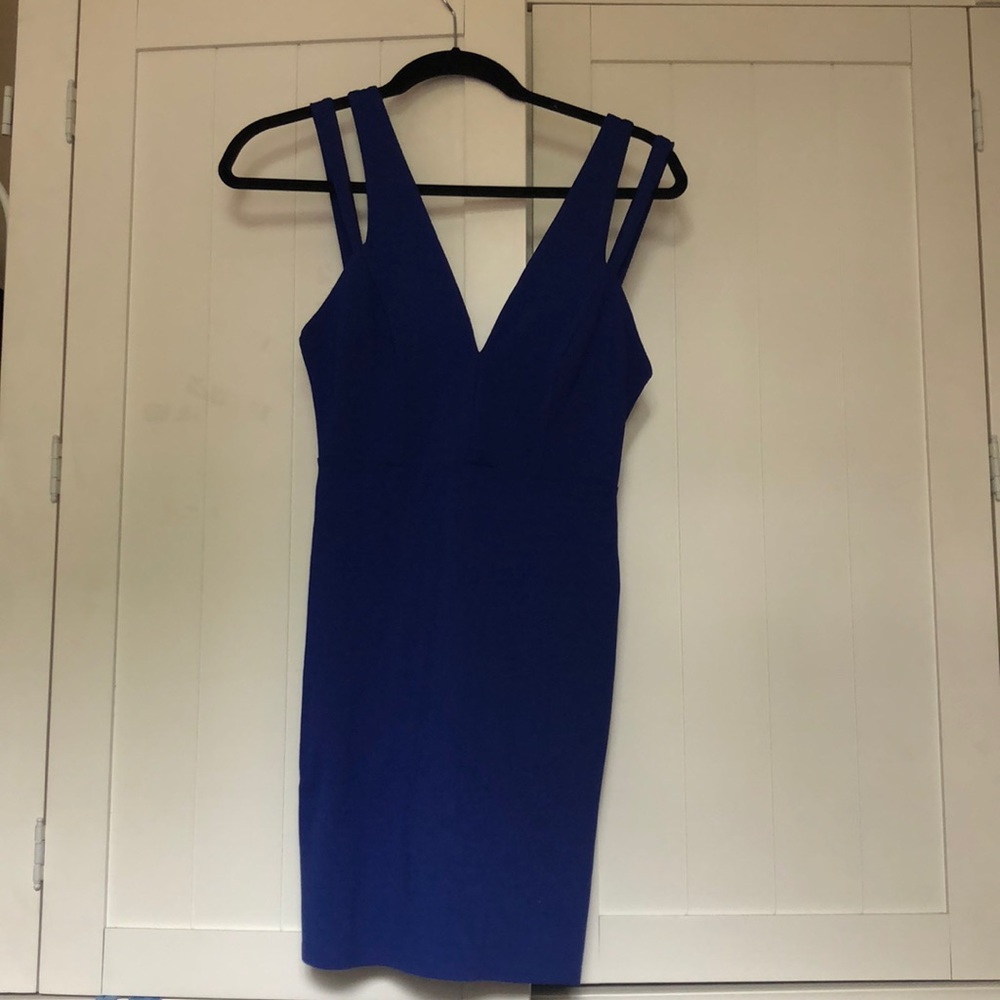 Boutique blue cocktail dress
